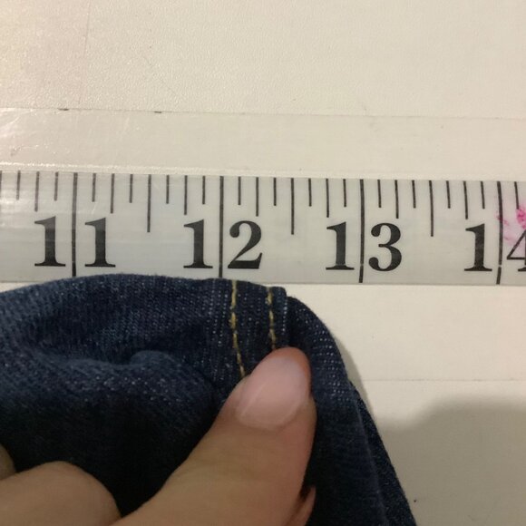 Everlane Women's The Way-High Denim Shorts Size 27 Medium Wash 5 Pocket Frayed - Picture 7 of 9